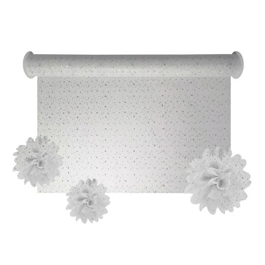 6 Pack: 54" x 9yd. Holographic Foil Dot Tulle by Celebrate It™